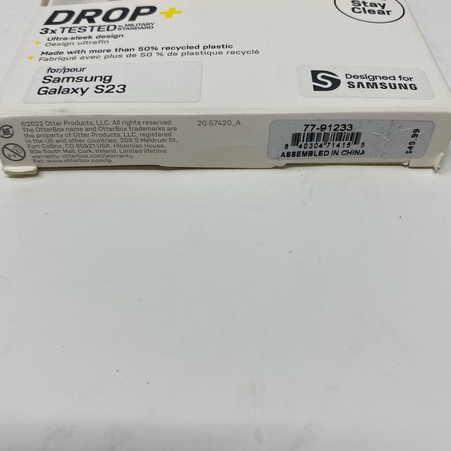 Serial #/Tag-UNT6378557D0