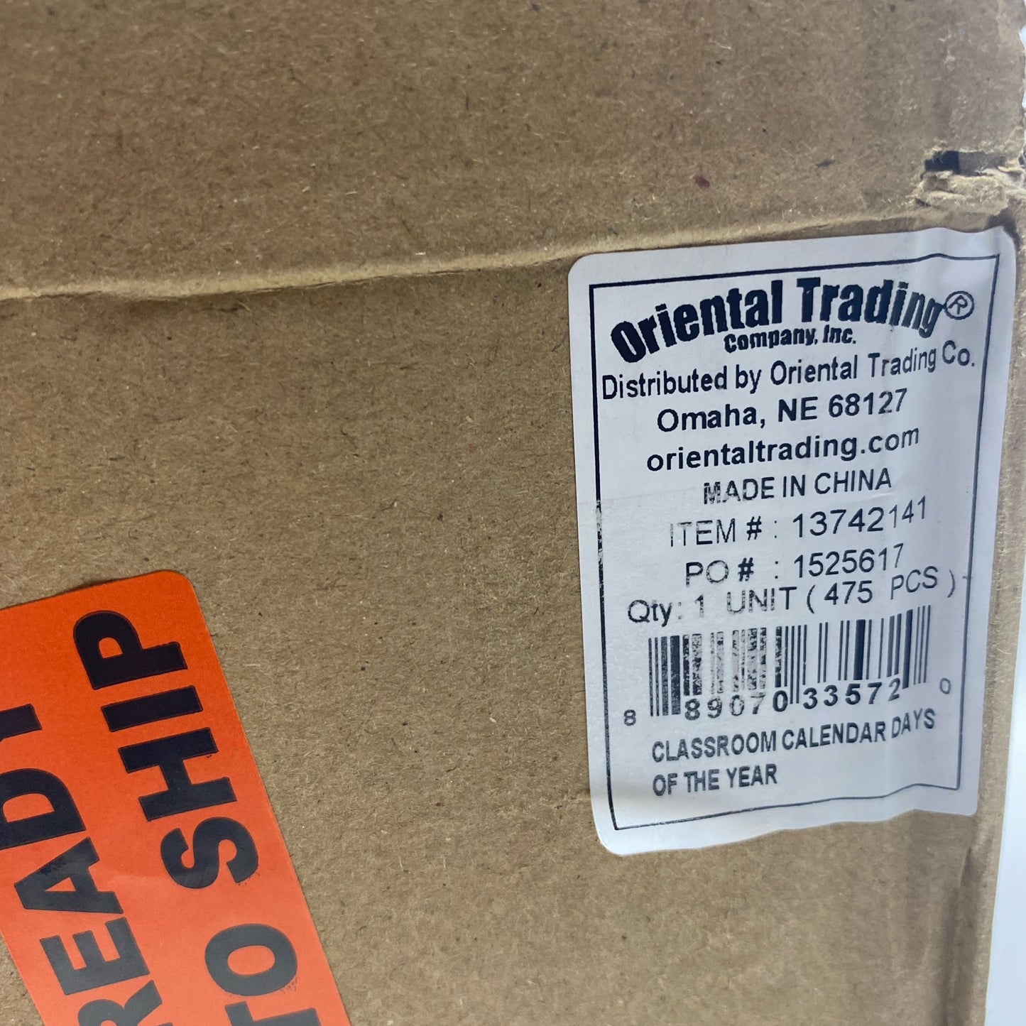 Serial #/Tag-UNT821737148