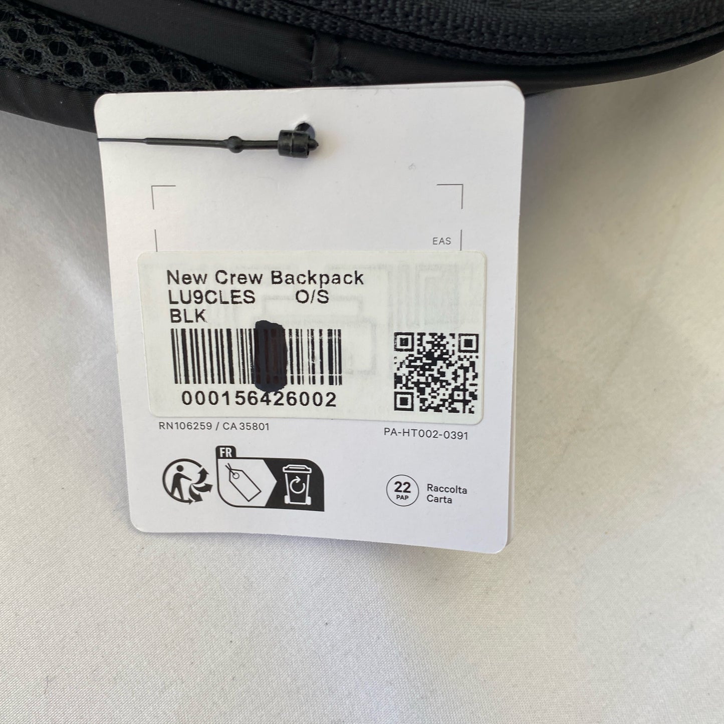Serial #/Tag-UNT993053VGQ