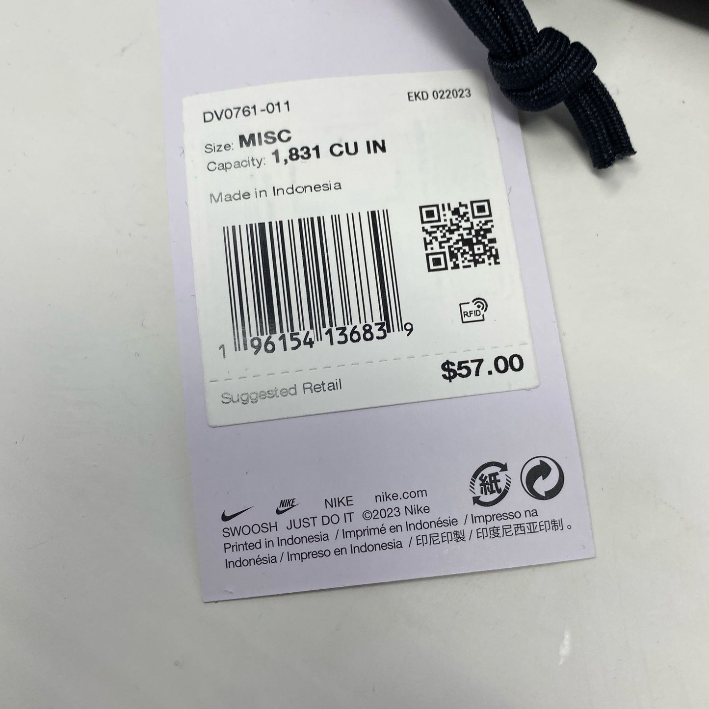 Serial #/Tag-UNT289404DJ0
