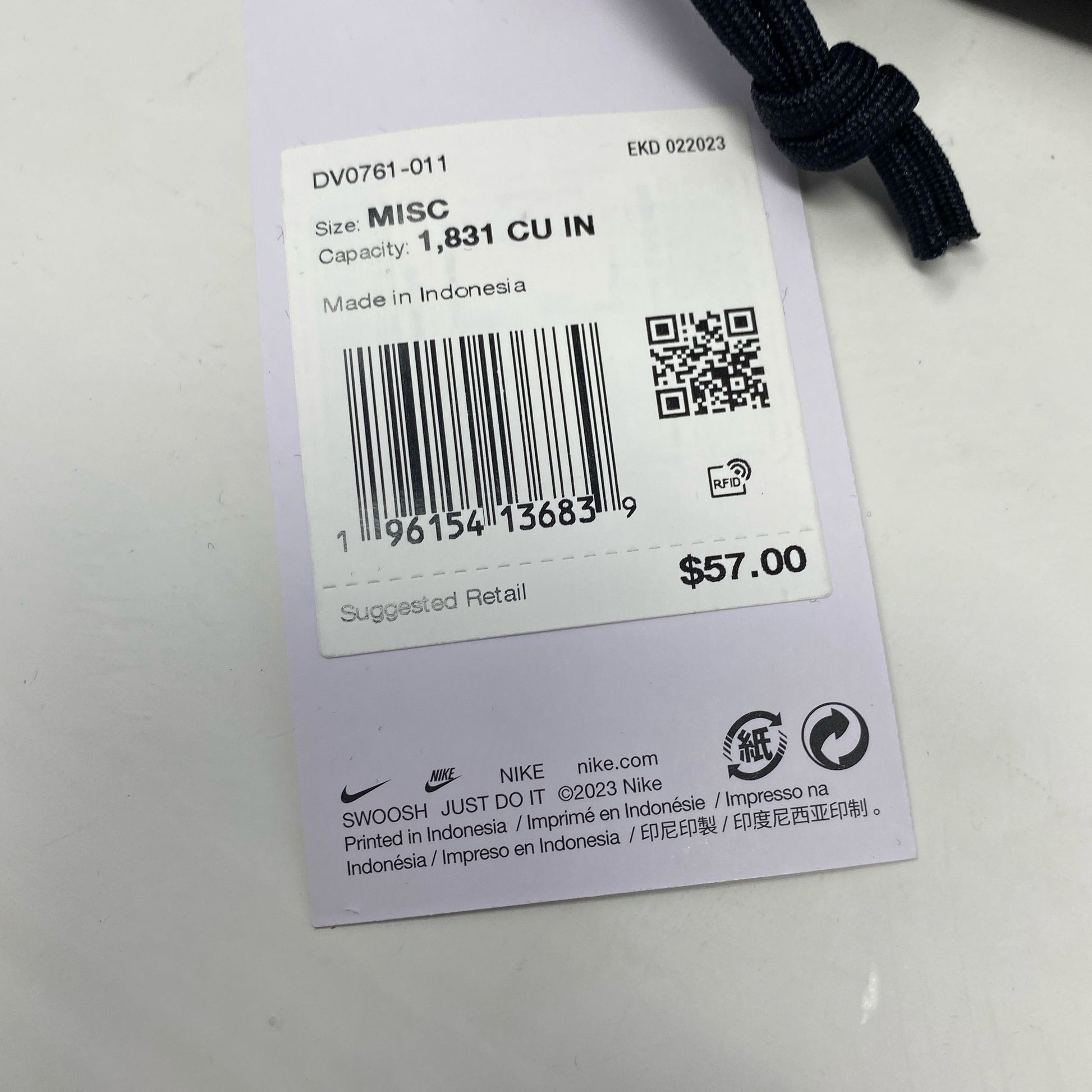 Serial #/Tag-UNT289404DJ0