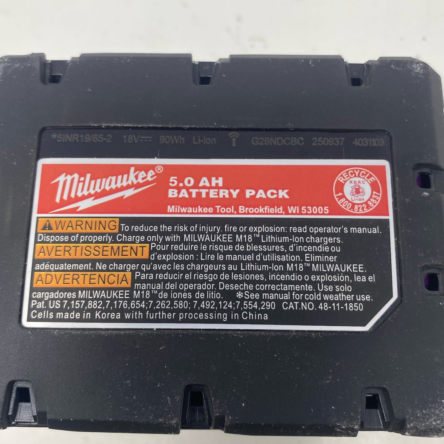 Serial #/Tag-UNT610395TZX