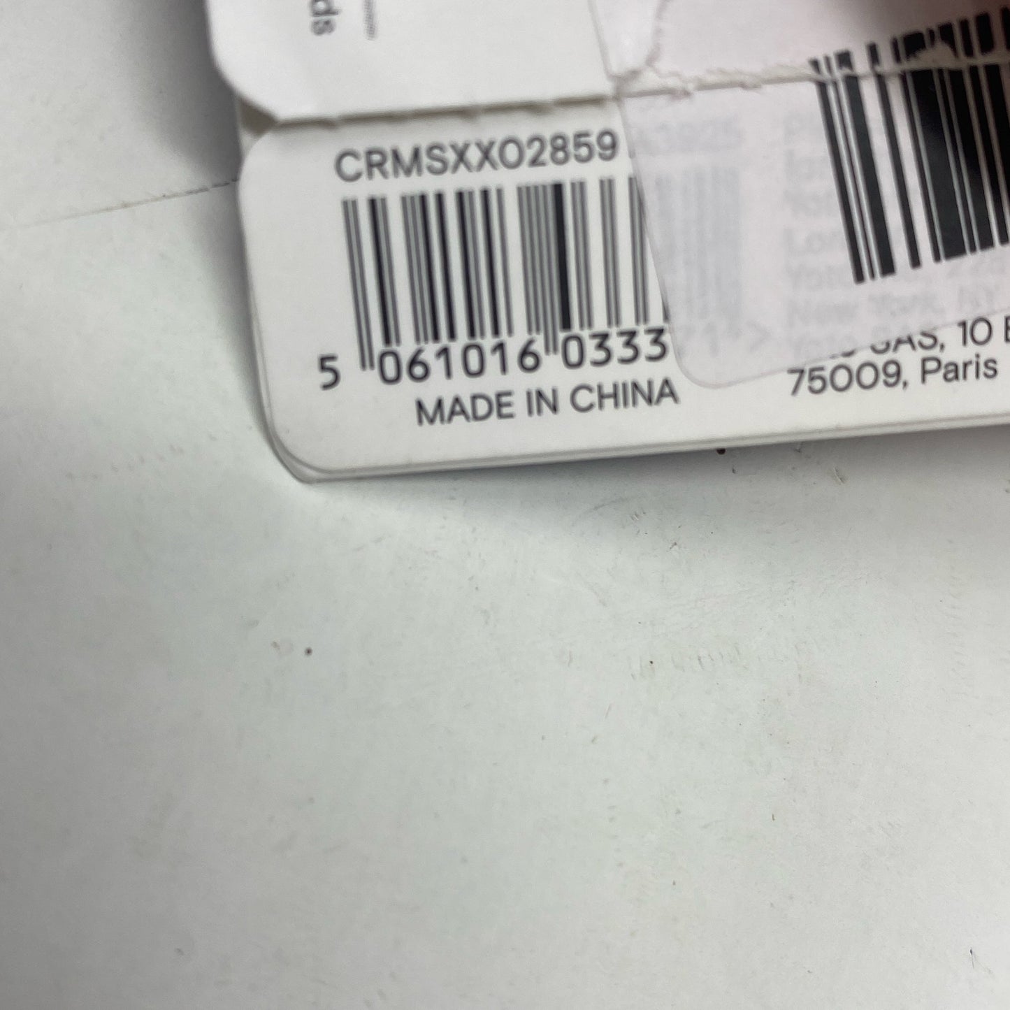 Serial #/Tag-LPNPMGN9287699