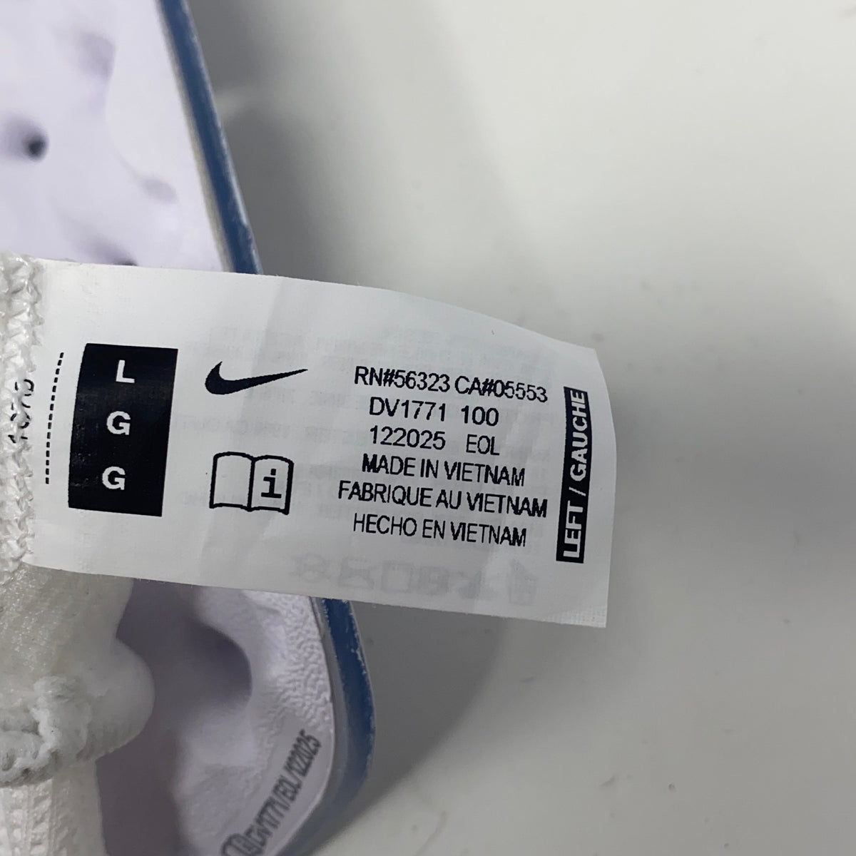 Serial #/Tag-LPNPMGI9947323