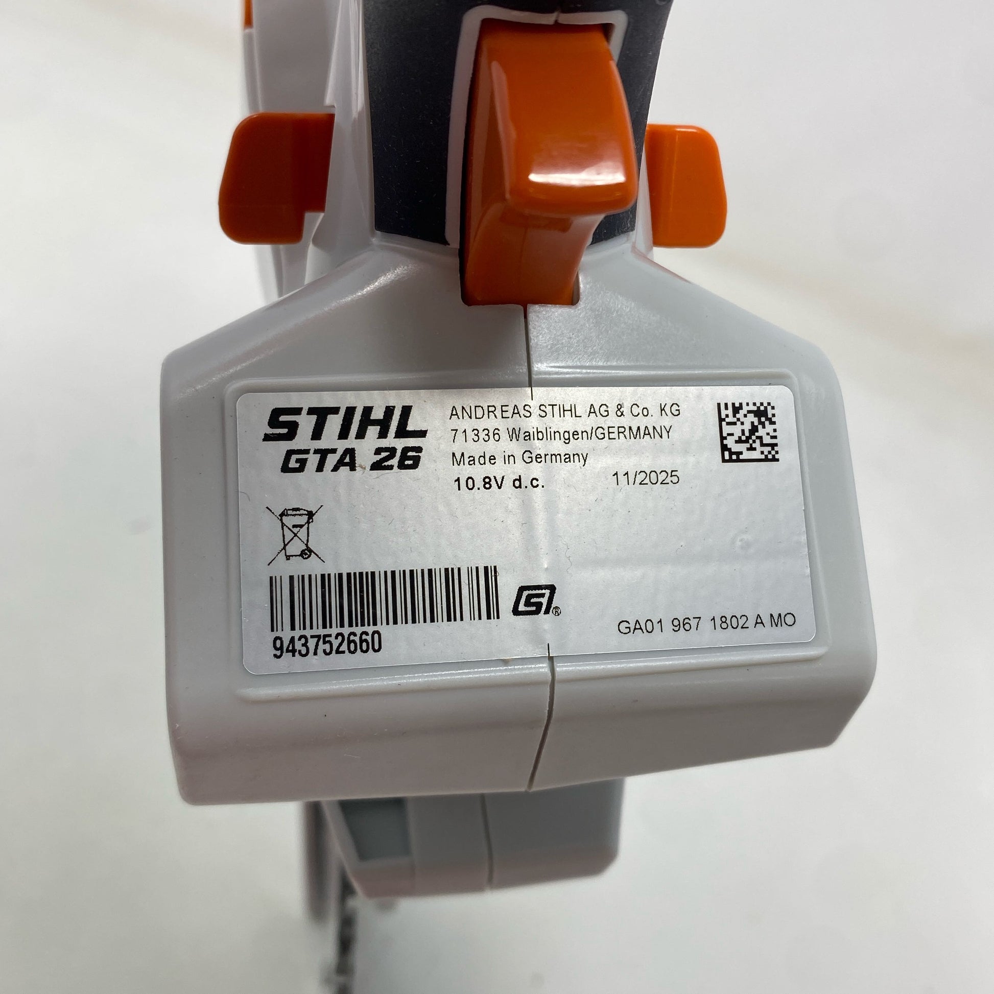 Serial #/Tag-LPNNF6B2X6B19