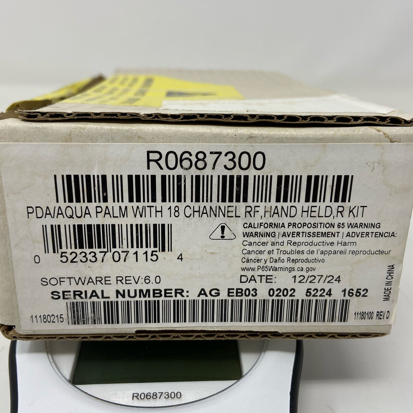 Serial #/Tag-UNT714751I7A