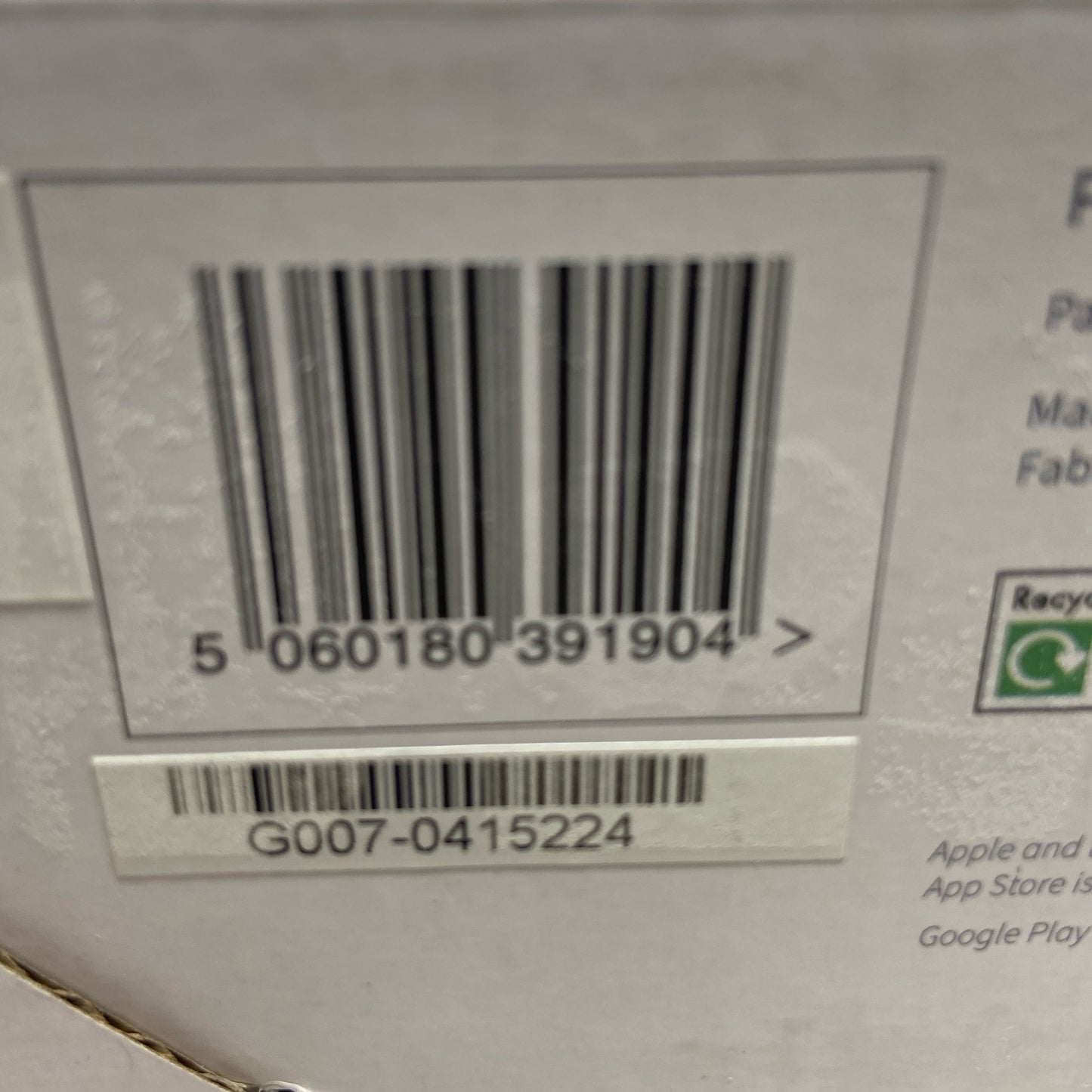 Serial #/Tag-LPNPMFO7915704