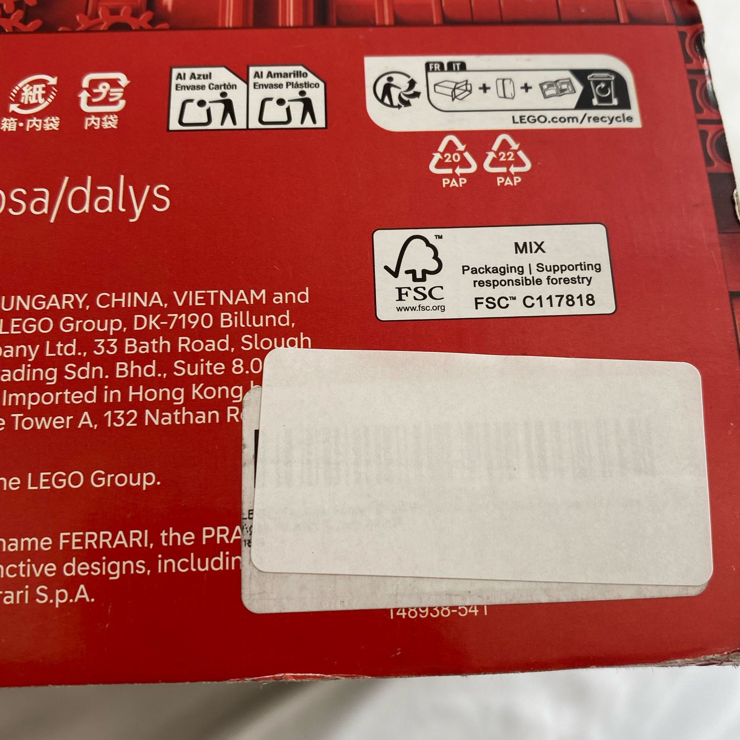 Serial #/Tag-LPNPMGU9956261