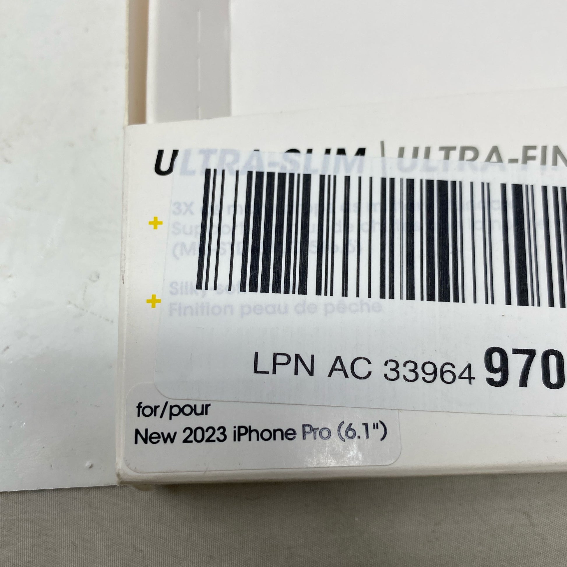 Serial #/Tag-LPNAC339649701