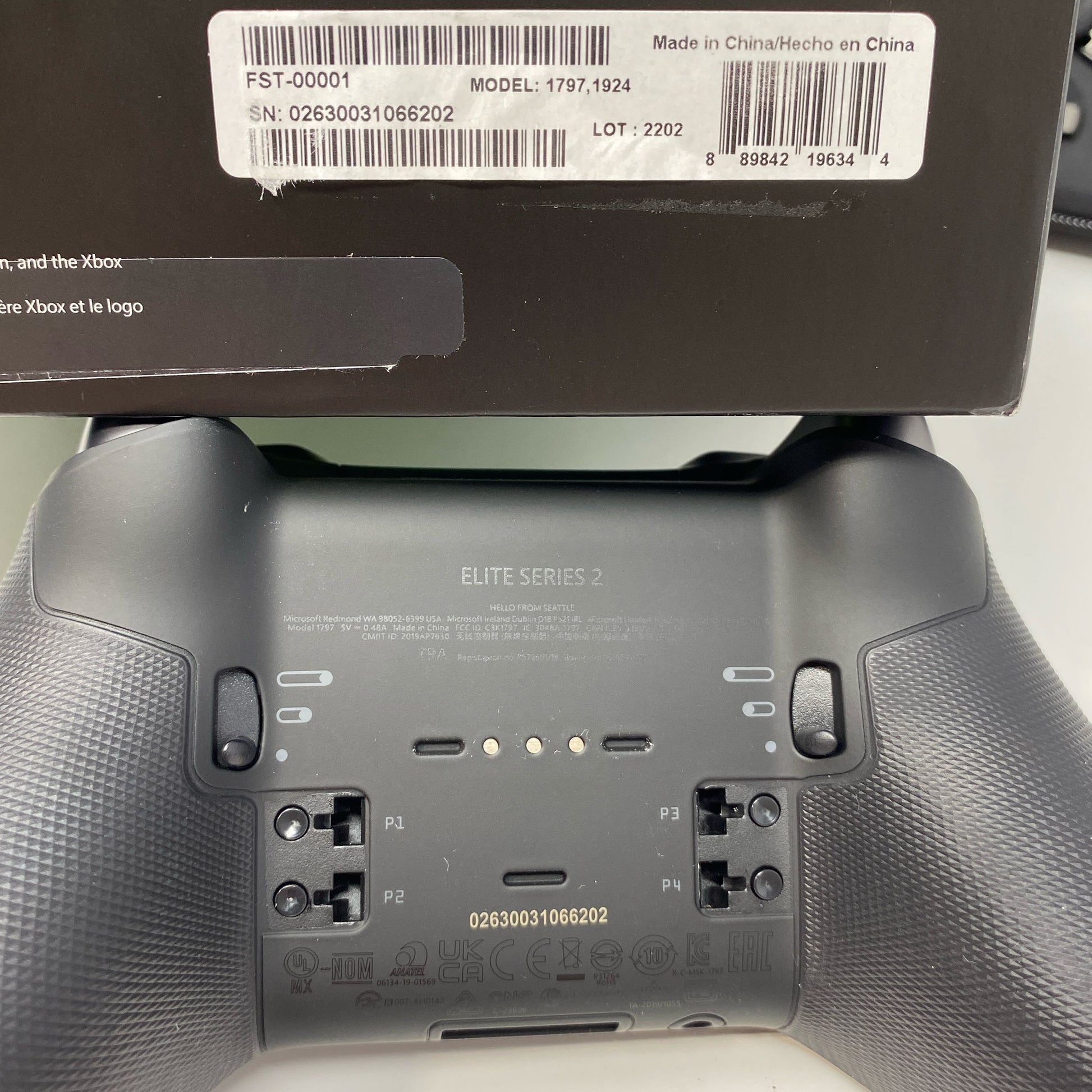 Serial #/Tag-LPNRRIT1847014