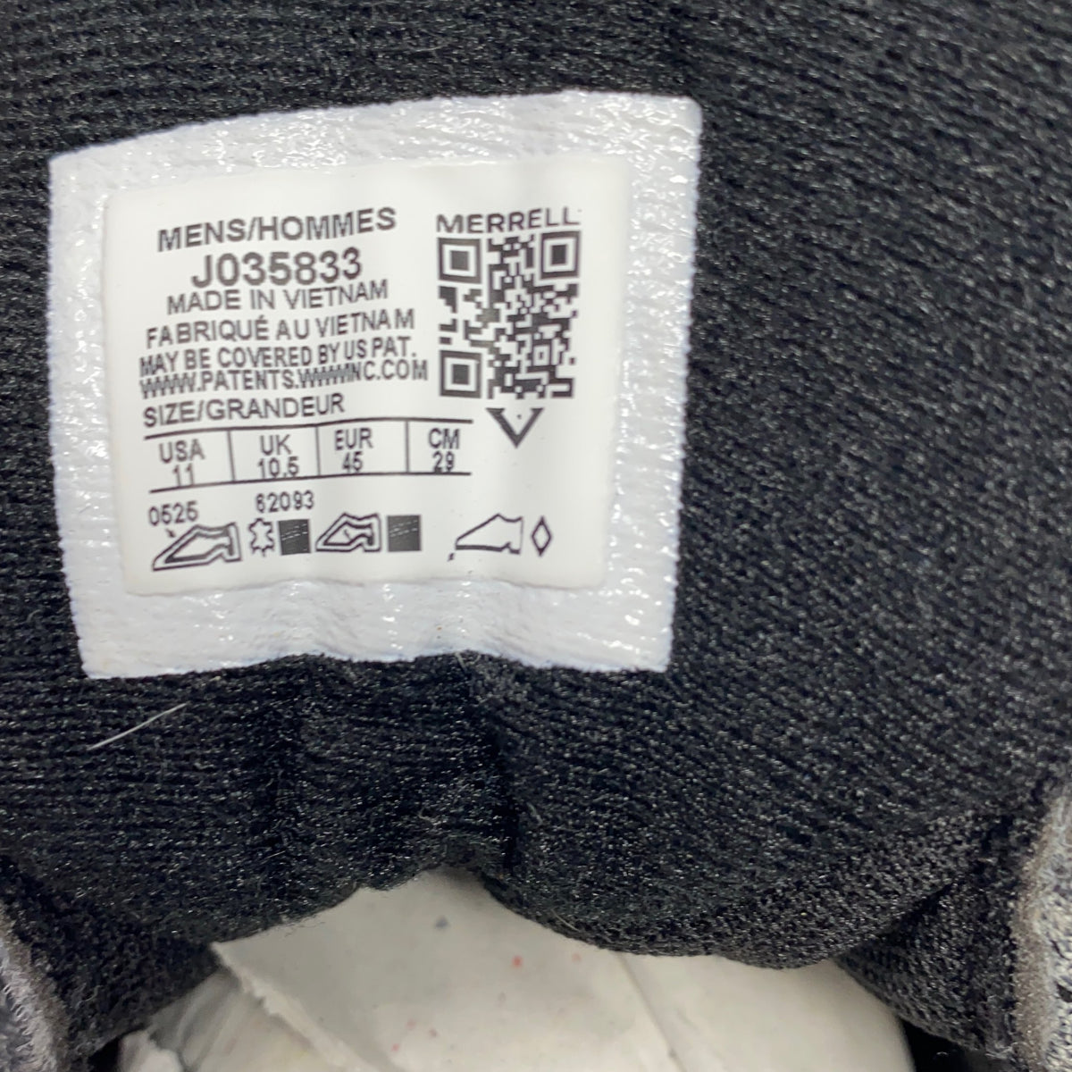 Serial #/Tag-LPNPMGV6599125