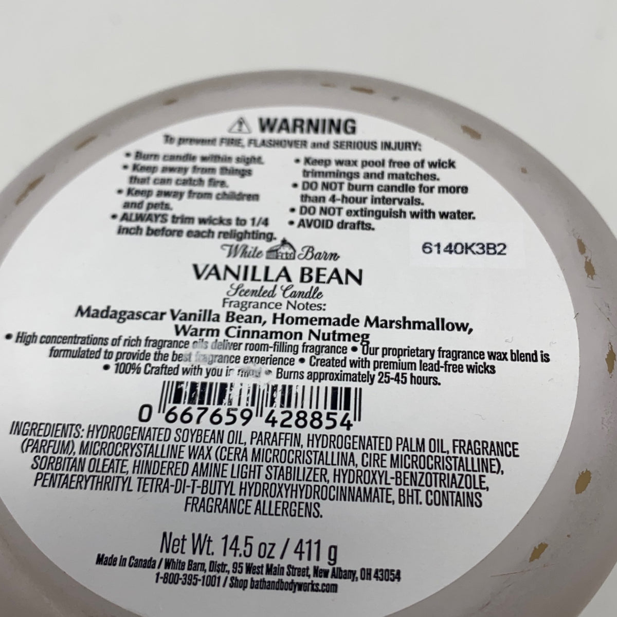 Serial #/Tag-UNT60367522B