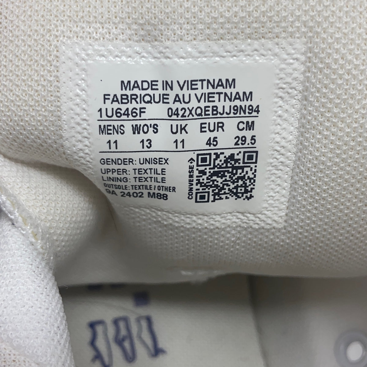 Serial #/Tag-UNT56260537S