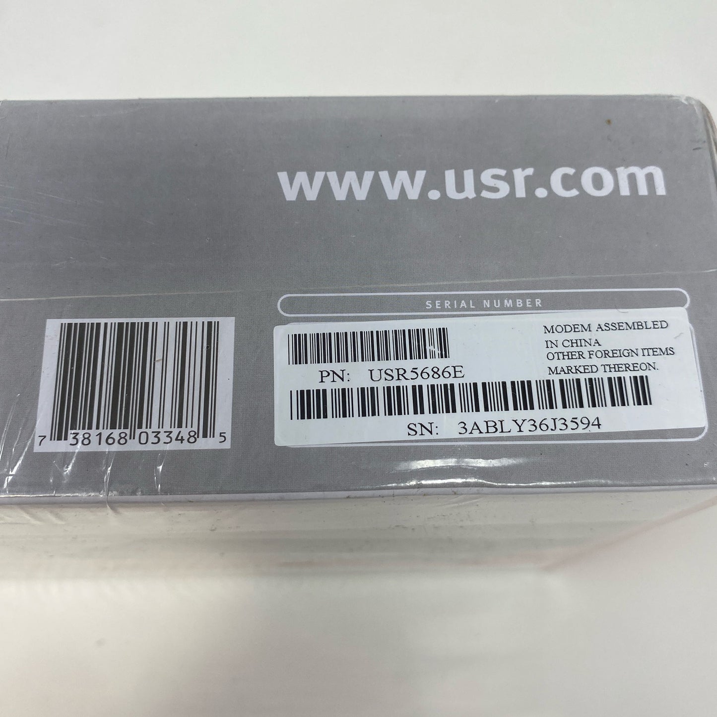 Serial #/Tag-UNT605610QV5