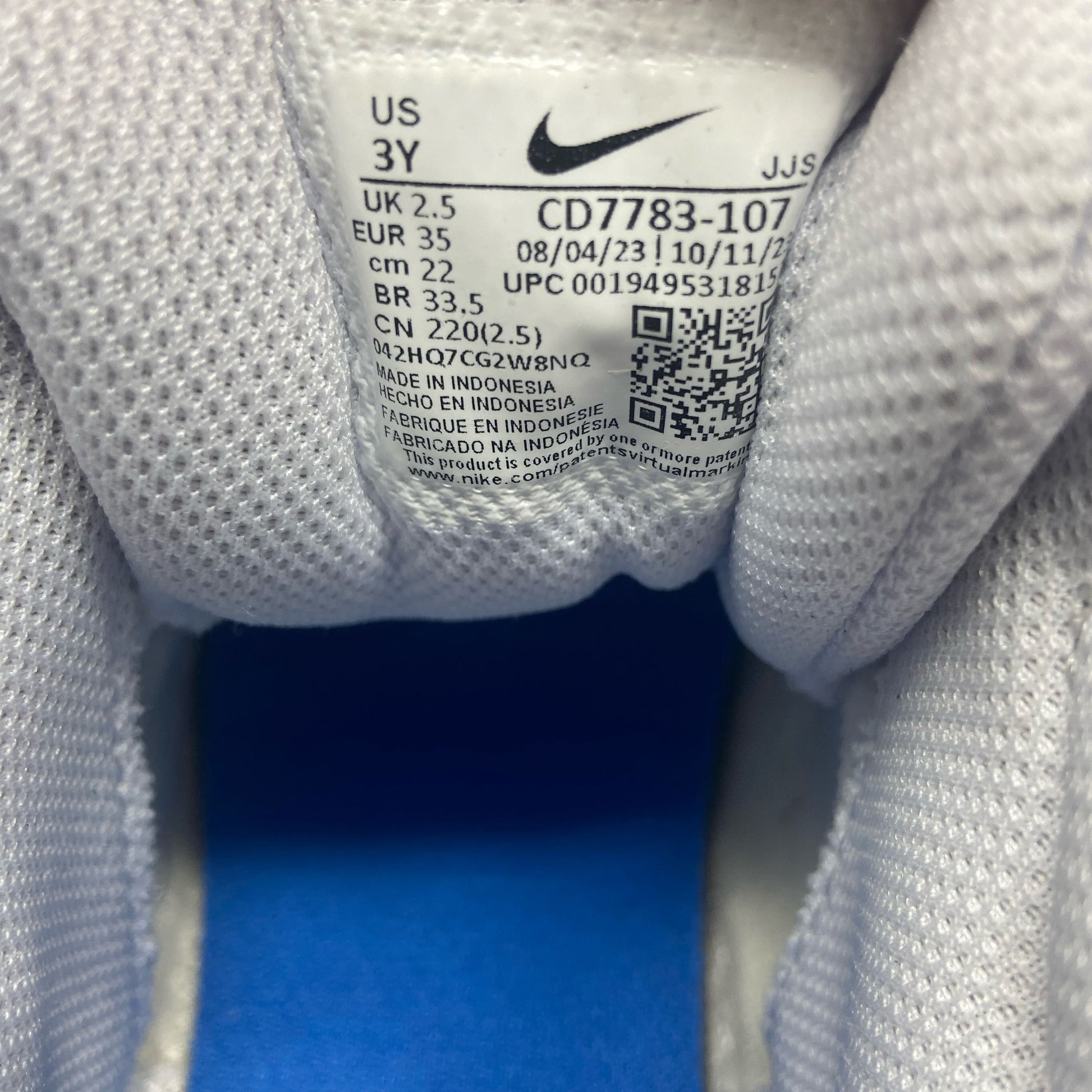 Serial #/Tag-UNT6339118Z6