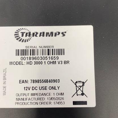Serial #/Tag-UNT6089029OZ