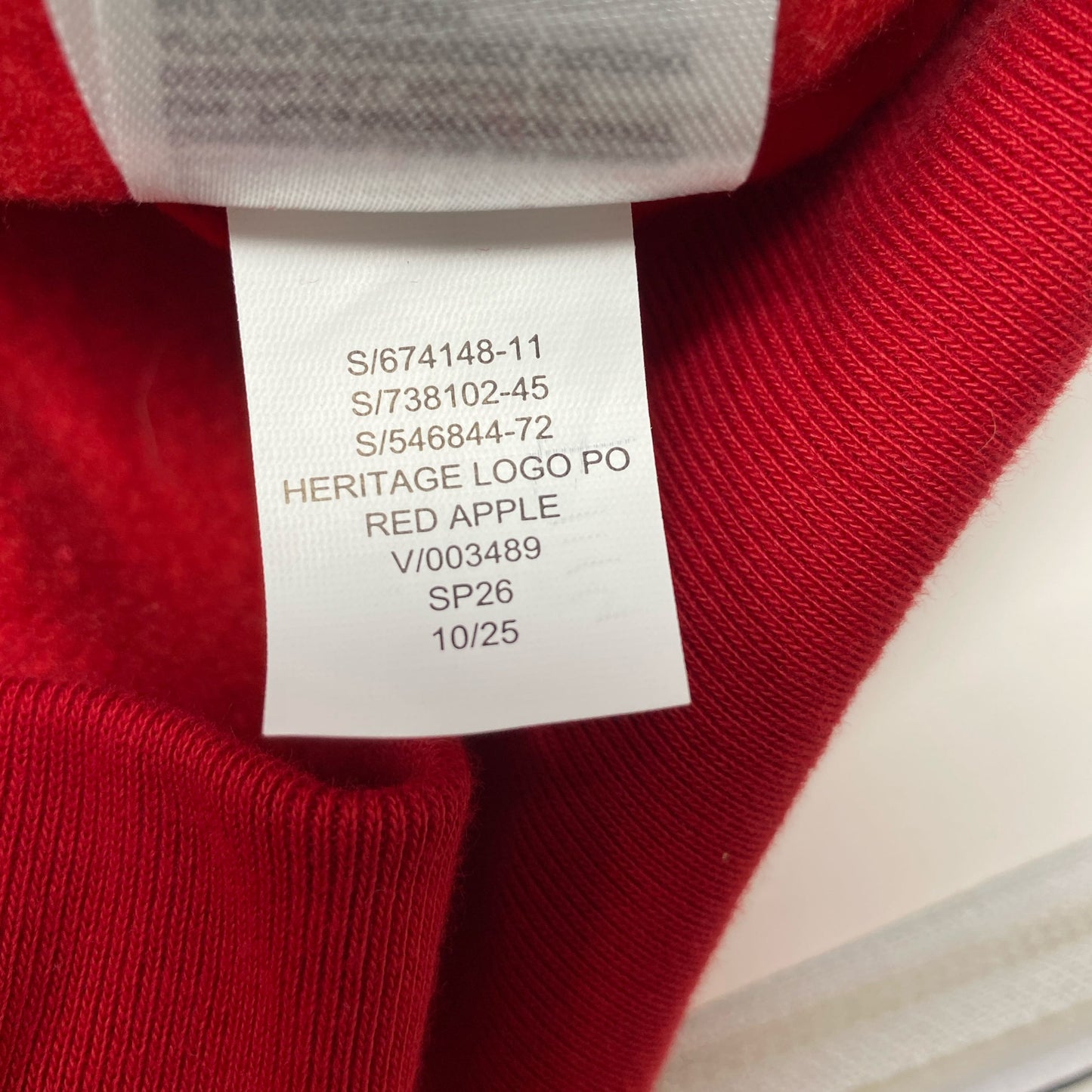 Serial #/Tag-LPNO552327162