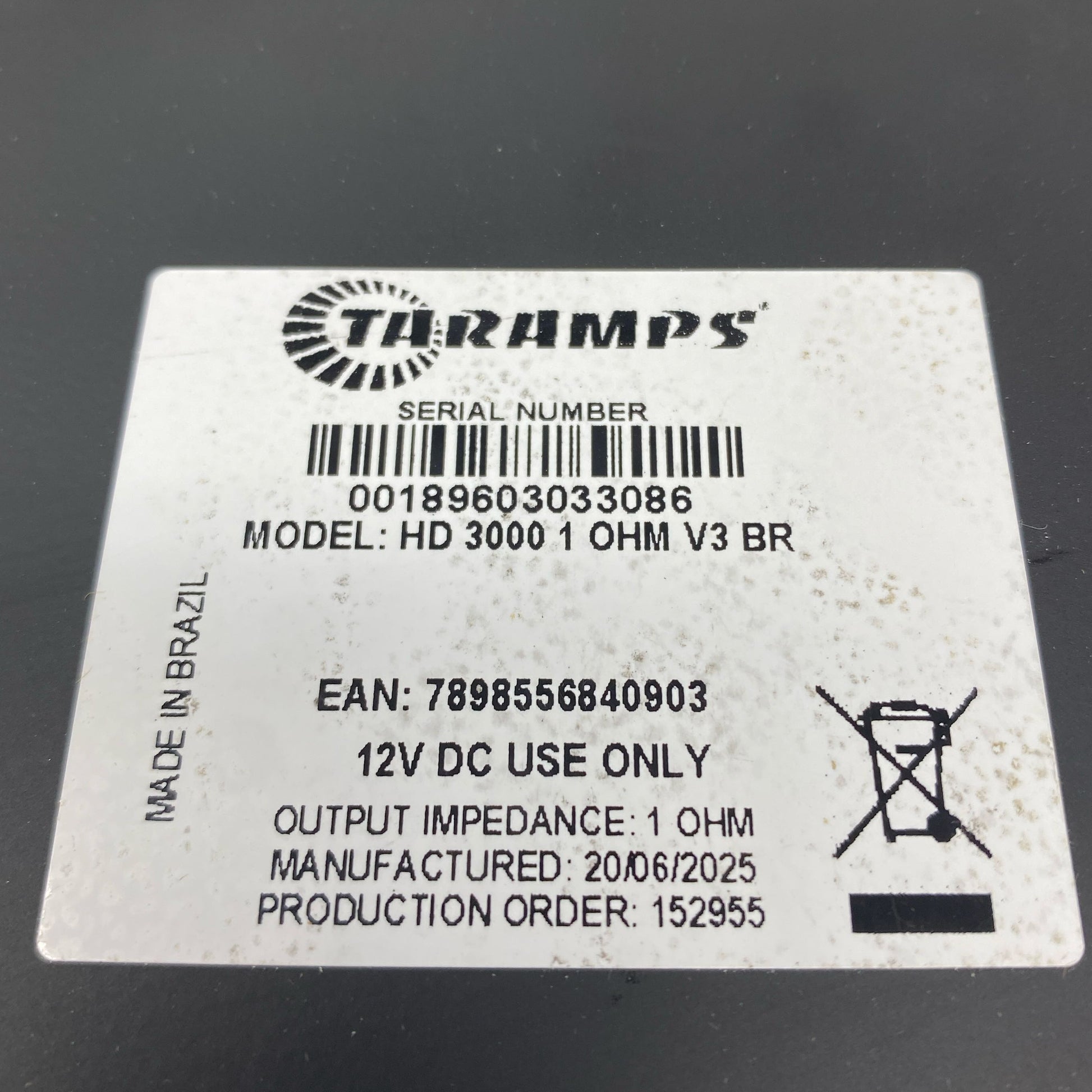 Serial #/Tag-UNT740809ARI