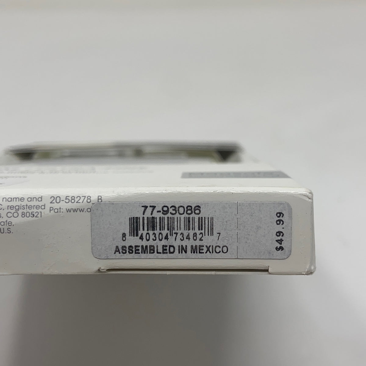 Serial #/Tag-LPNAC158296774