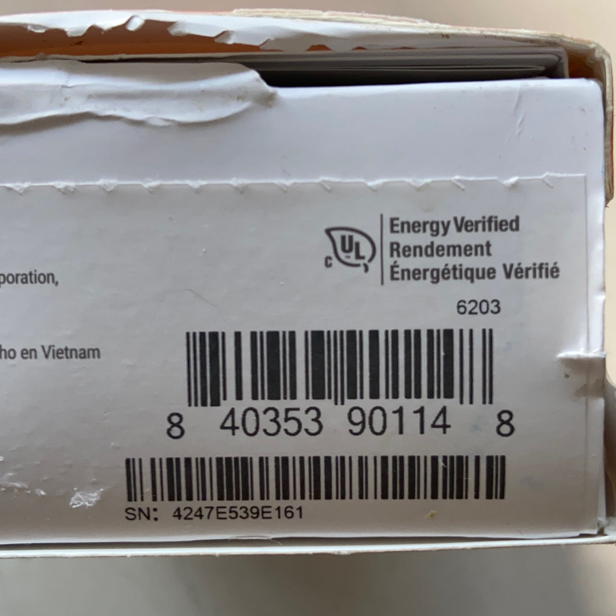Serial #/Tag-UNT566329T5Y