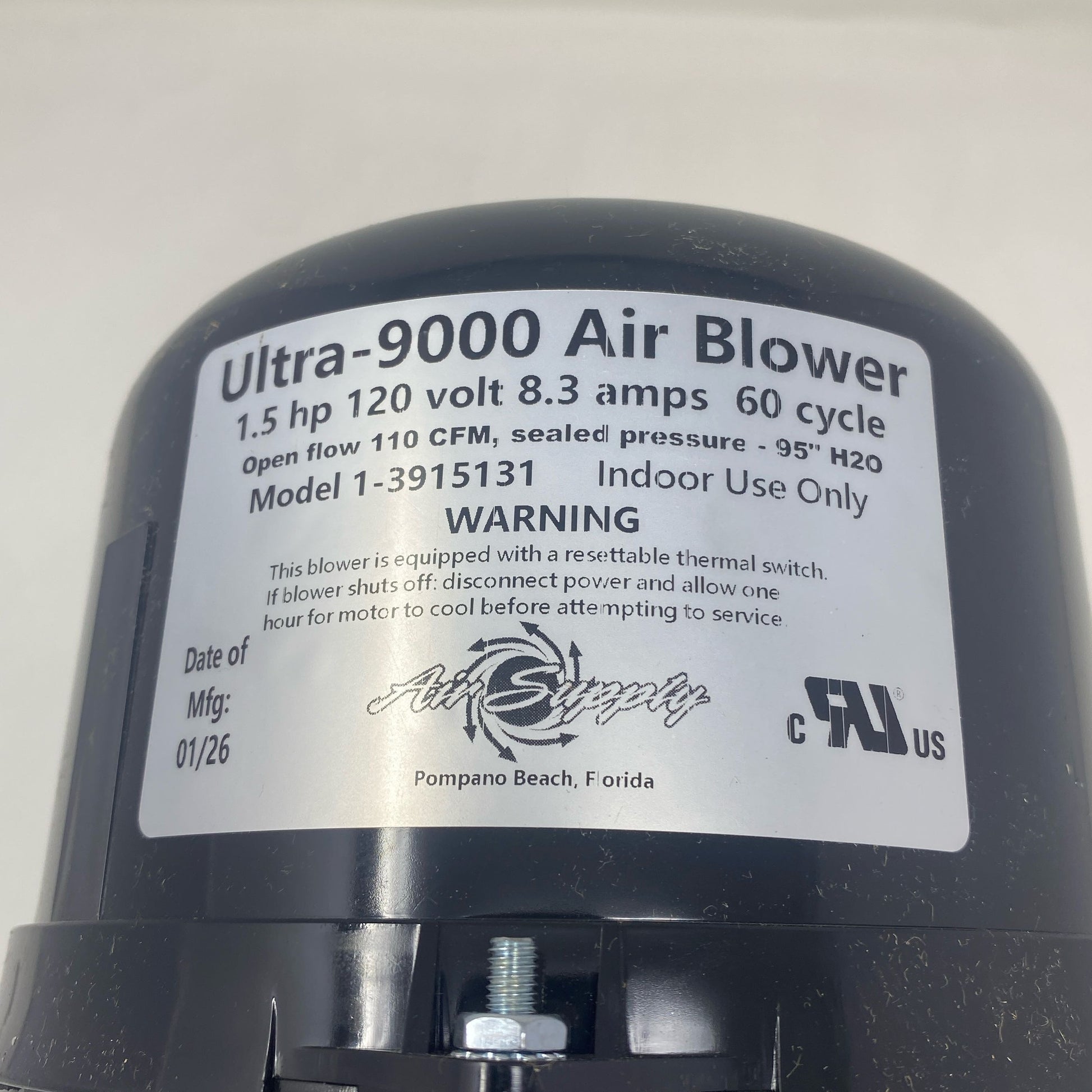 Serial #/Tag-UNT423915WFS