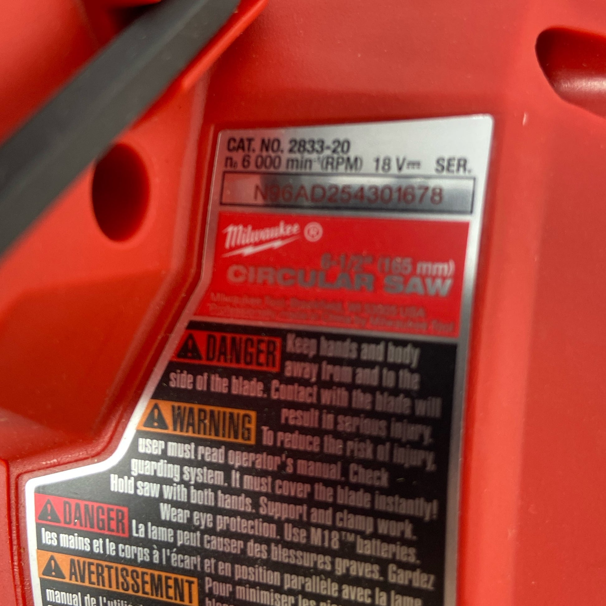 Serial #/Tag-UNT8506524R8