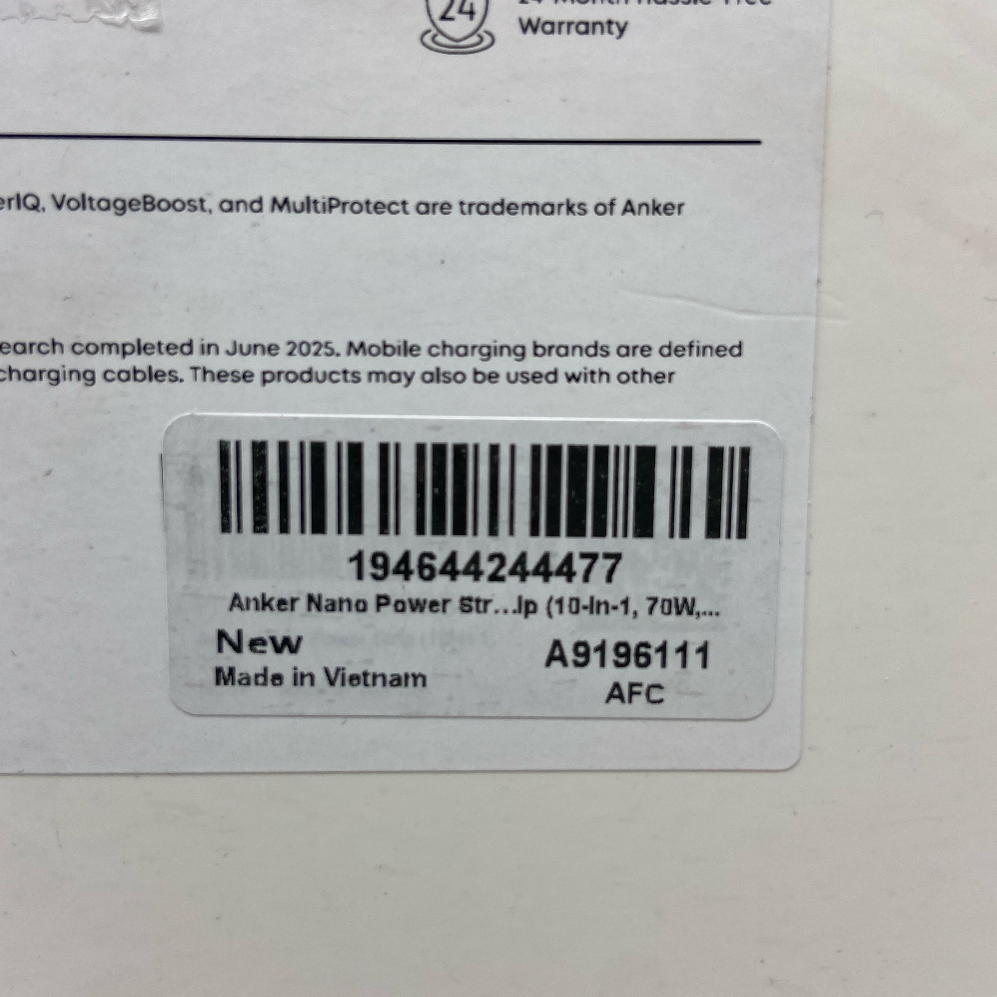 Serial #/Tag-UNT927829GS3