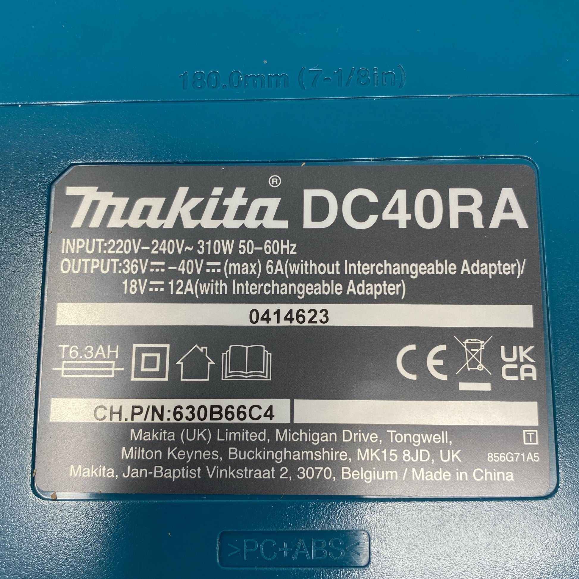 Serial #/Tag-LPNAC891101997