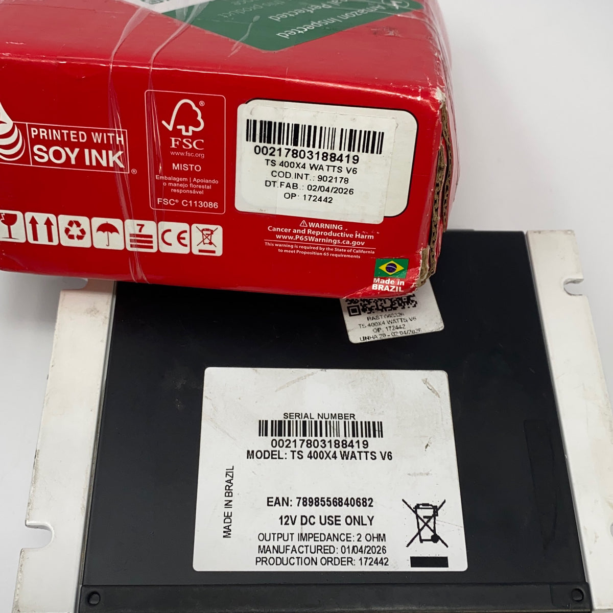 Serial #/Tag-LPNAC603394007