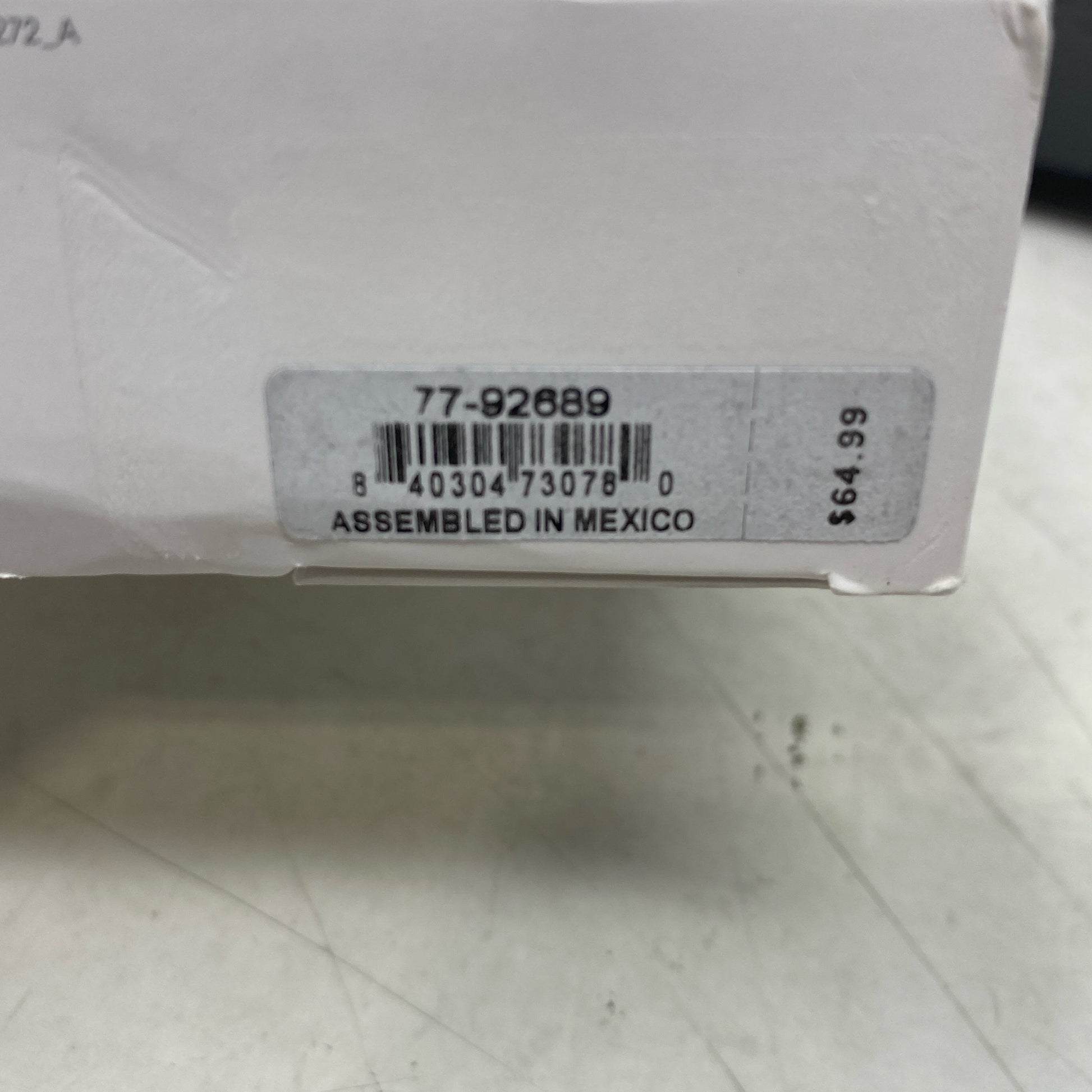 Serial #/Tag-LPNPMGO0886052