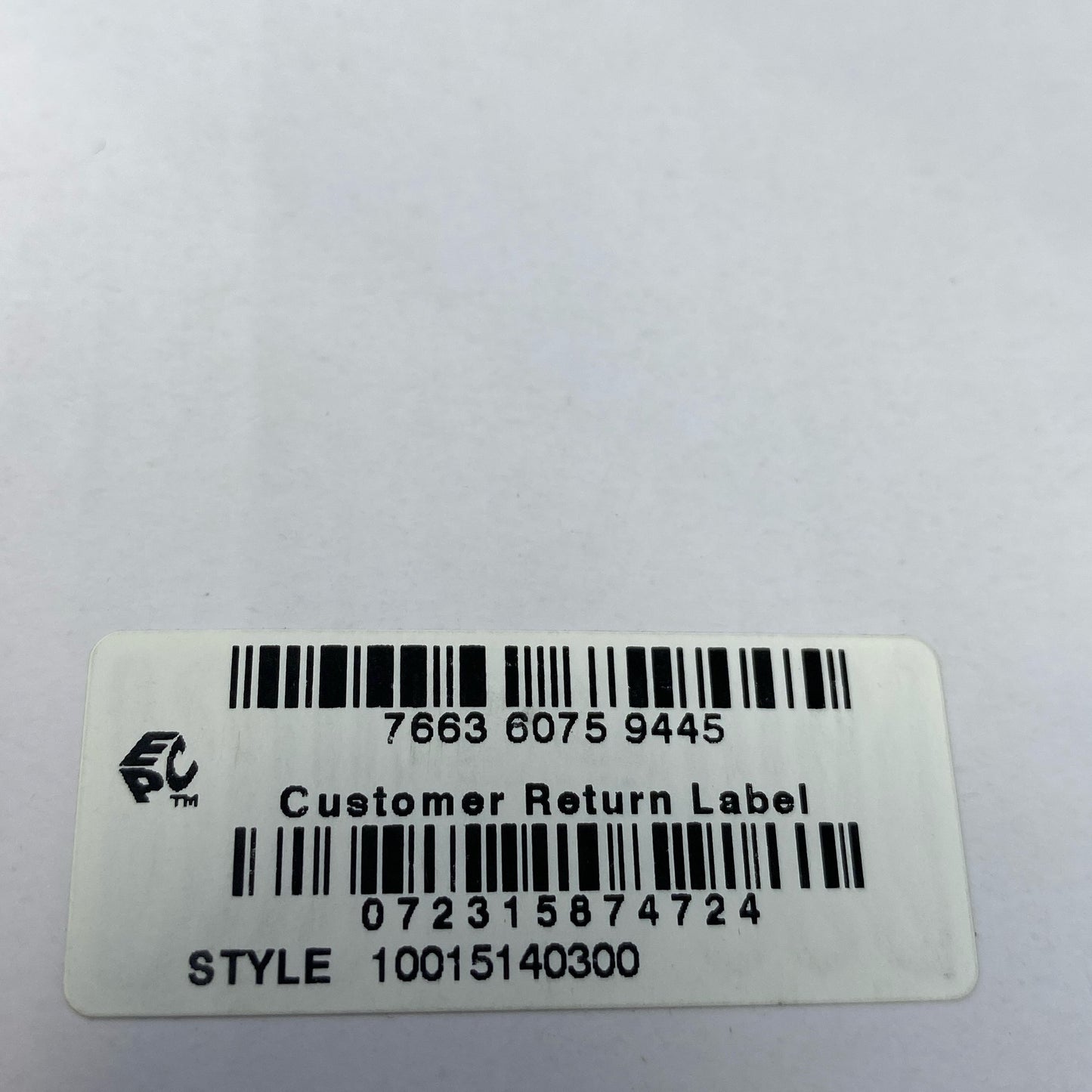 Serial #/Tag-UNT7707187W3B