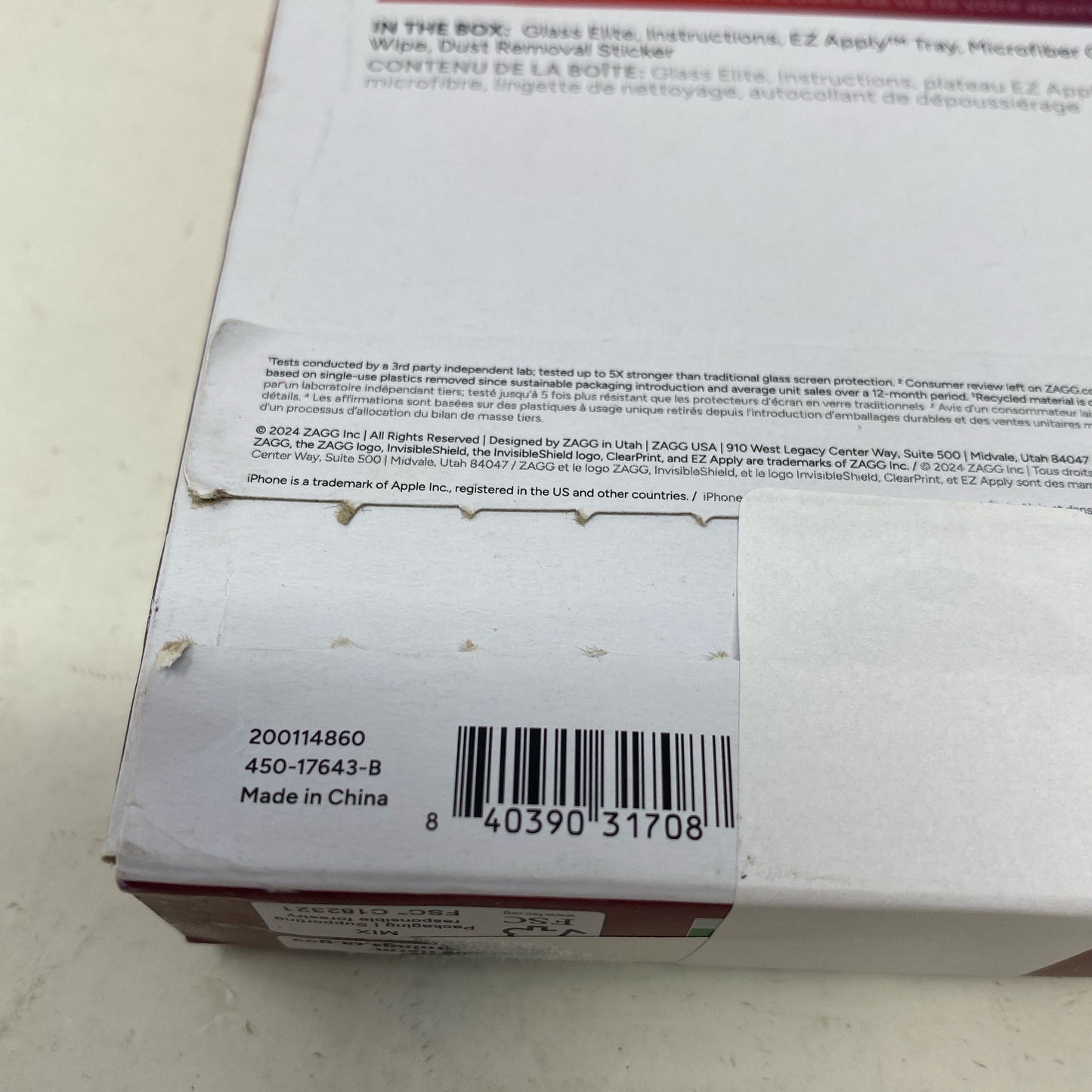 Serial #/Tag-UNT957450SJ5
