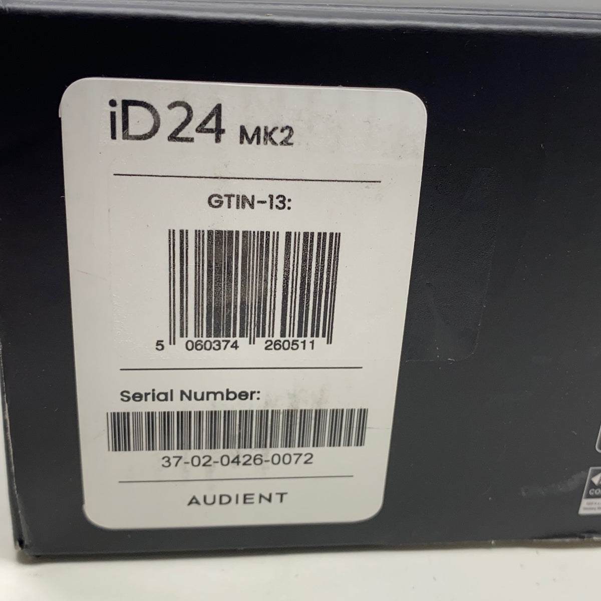 Serial #/Tag-LPNPMGG6041028