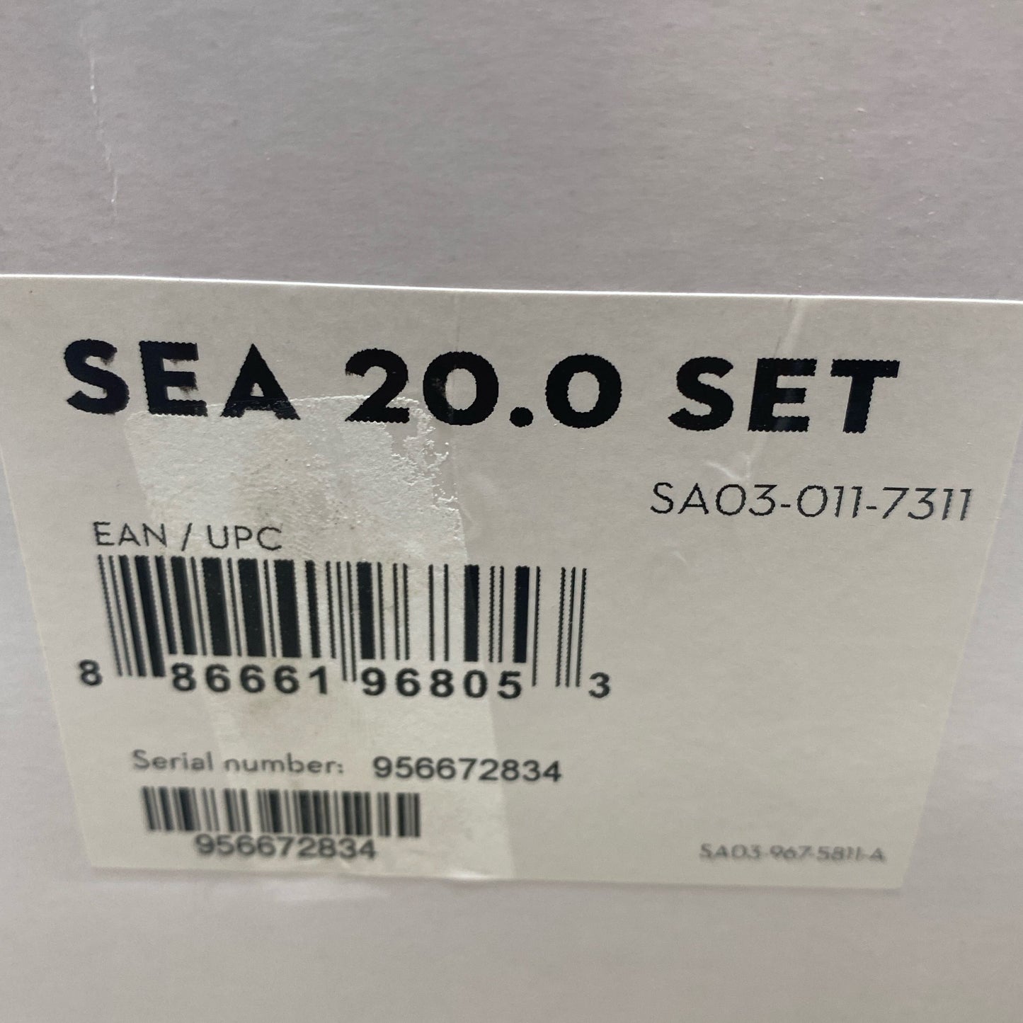 Serial #/Tag-UNT237374ACO