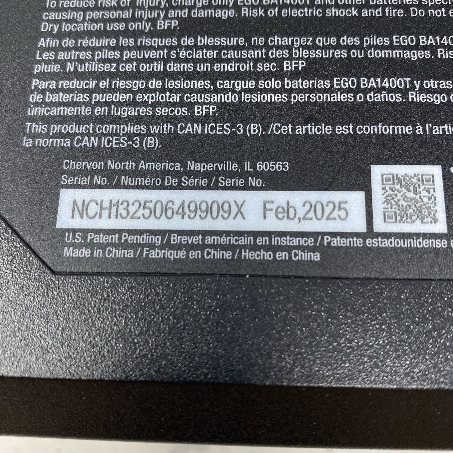 Serial #/Tag-UNT415180RGW