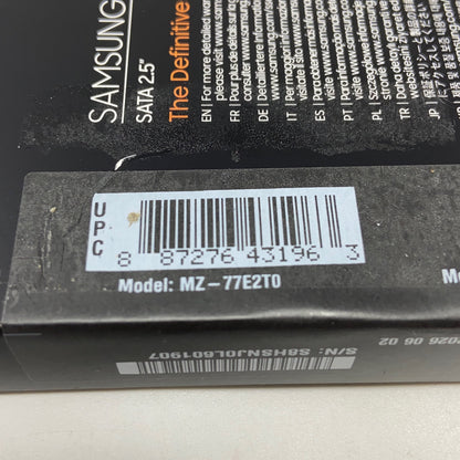 Serial #/Tag-UNT401435RZM