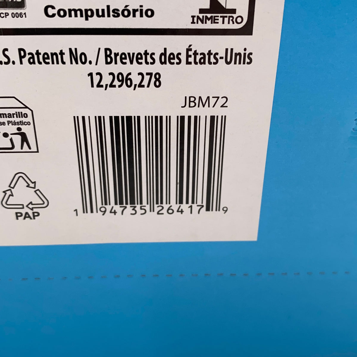 Serial #/Tag-UNT697643625