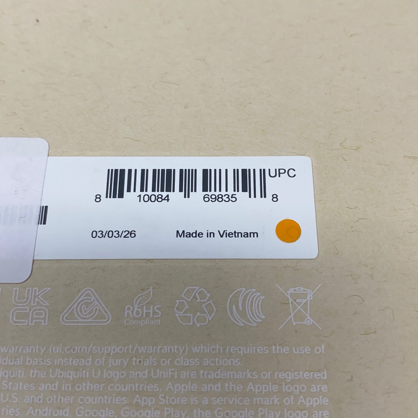 Serial #/Tag-UNT889747JU5