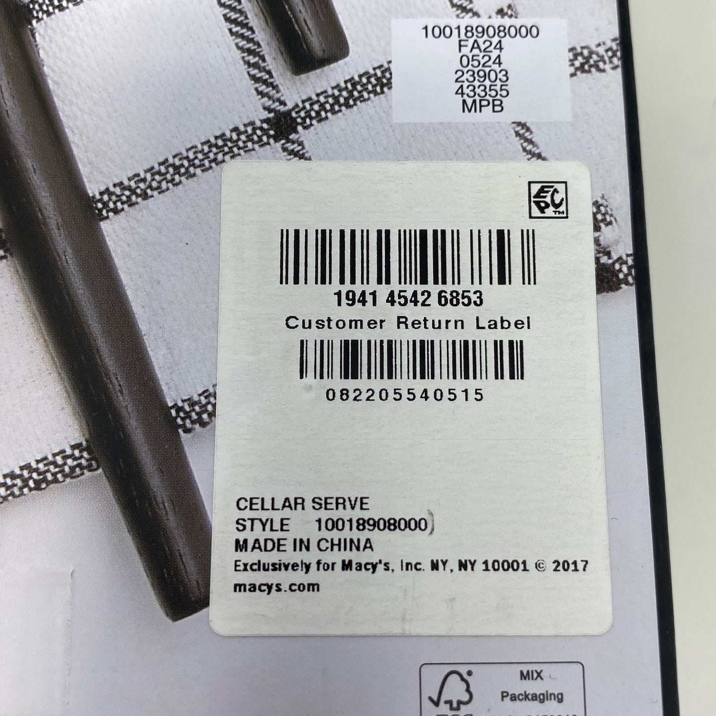 Serial #/Tag-UNT849878RBJ