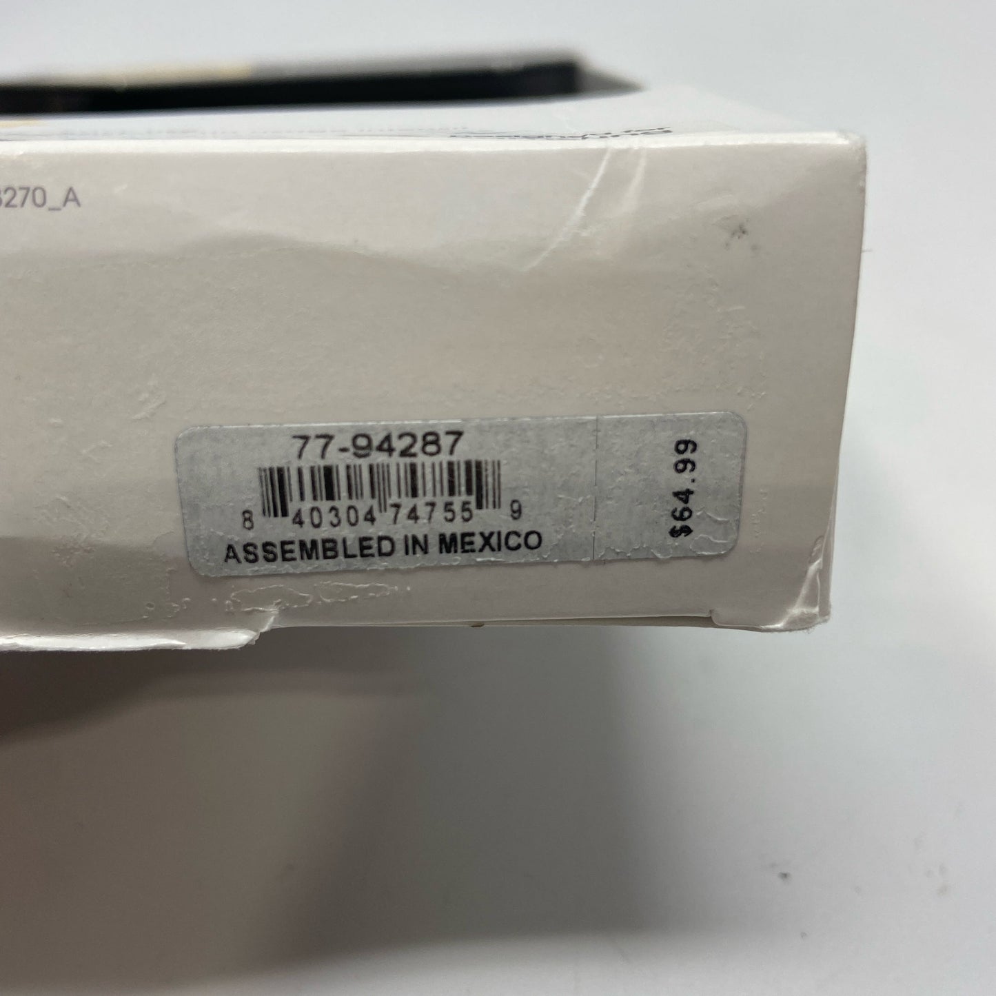 Serial #/Tag-LPNO583830848