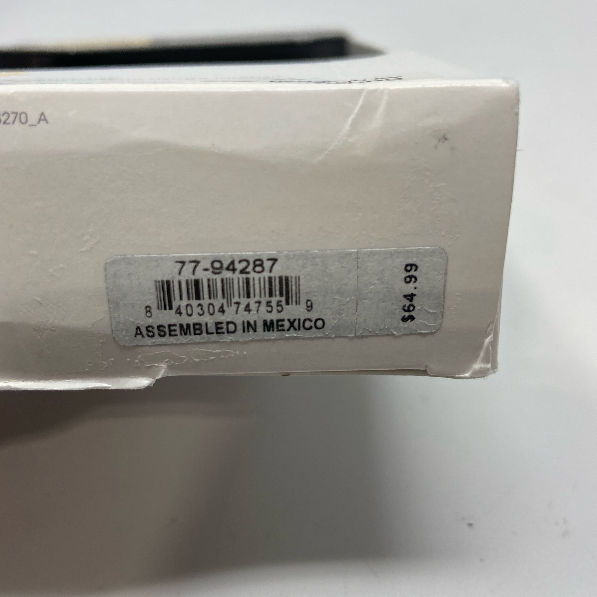 Serial #/Tag-LPNO583830848