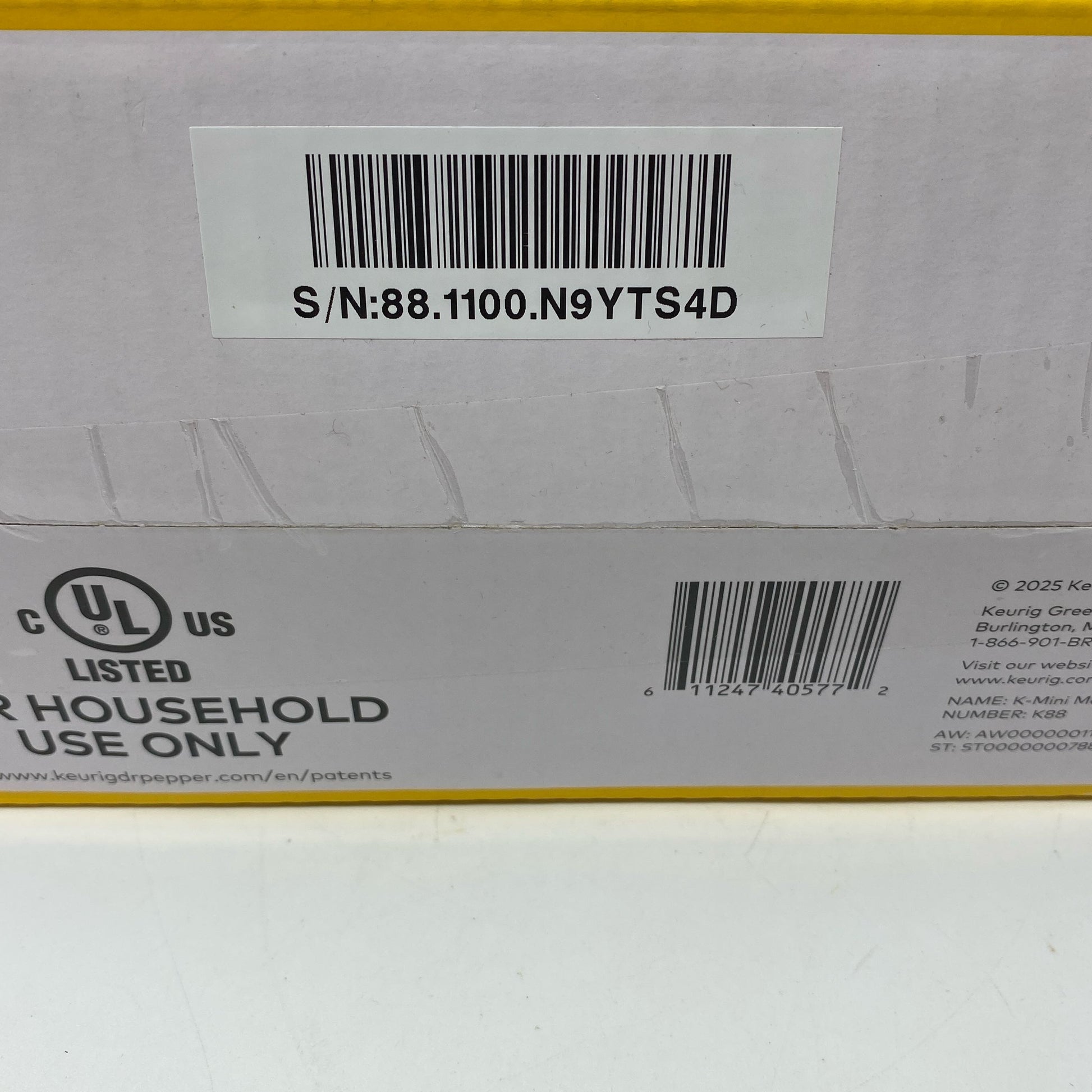 Serial #/Tag-UNT714254T0G