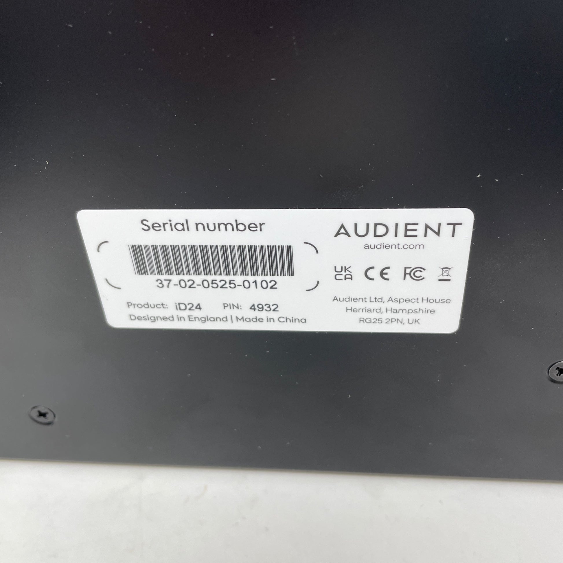 Serial #/Tag-LPNPMFK3008435