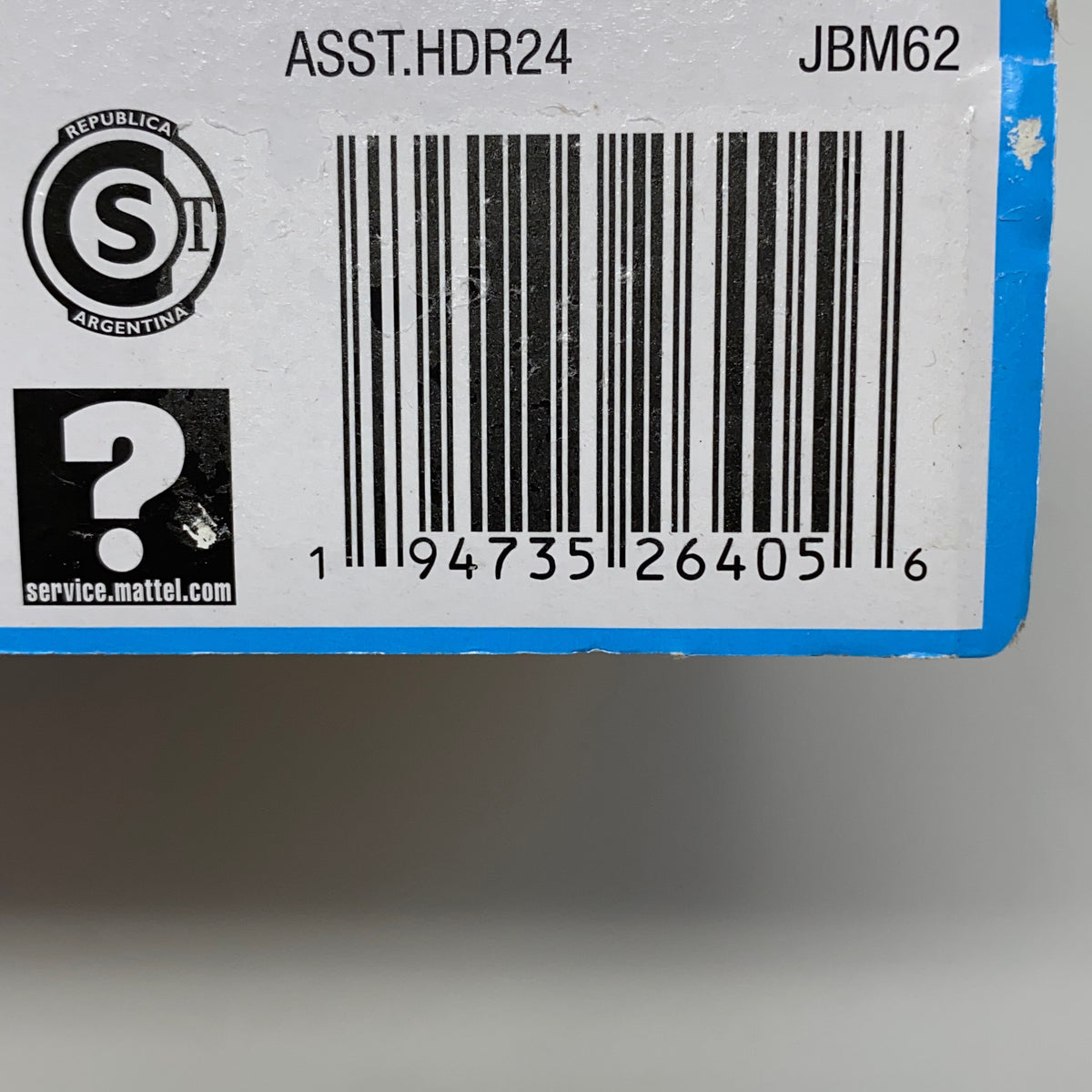 Serial #/Tag-UNT698878HO5