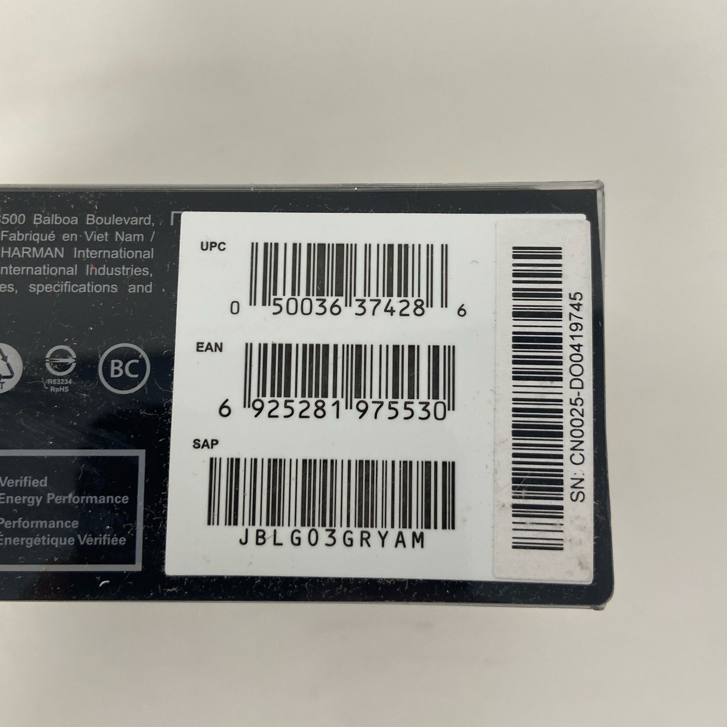 Serial #/Tag-UNT70490700N