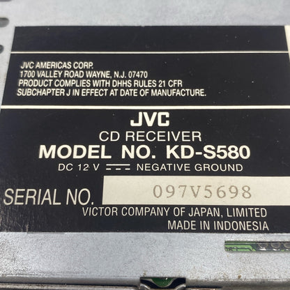 Serial #/Tag-LPNO580263427