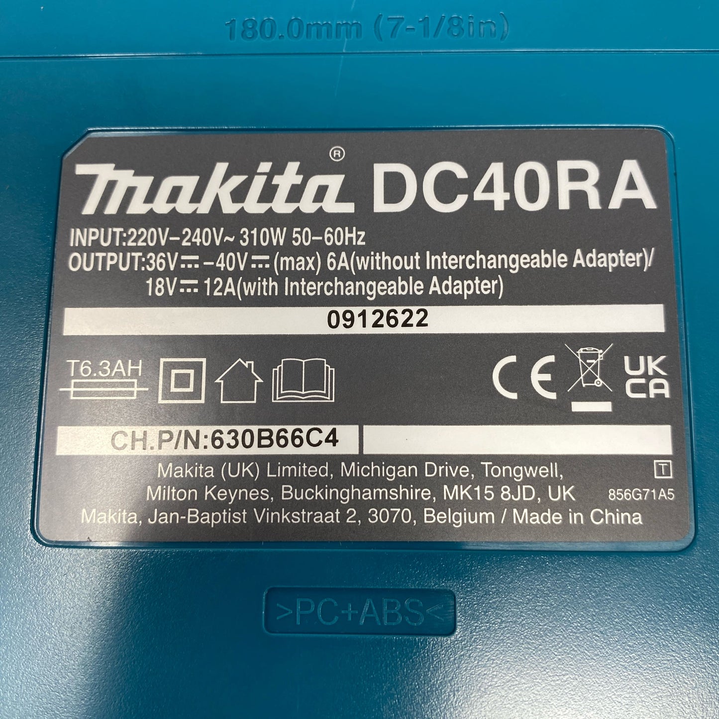 Serial #/Tag-LPNO534699232