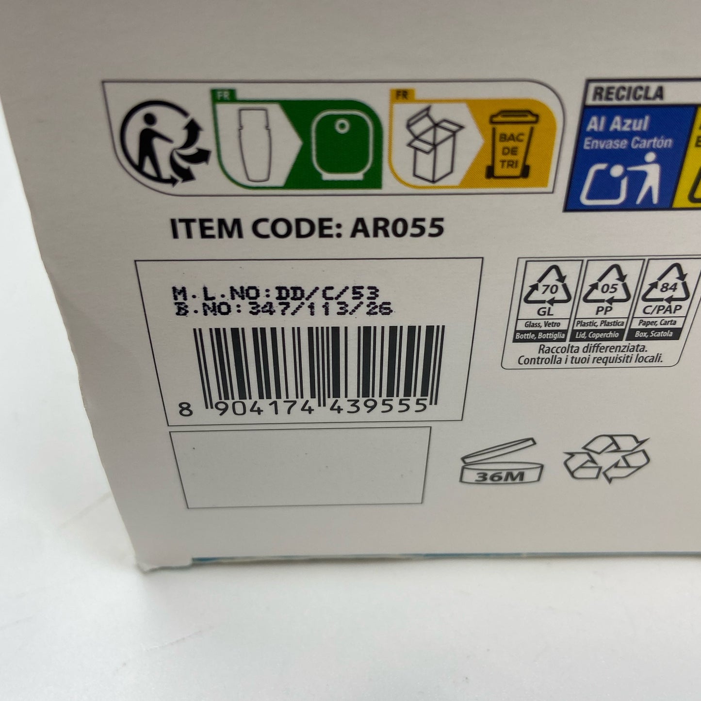 Serial #/Tag-UNT935320VB8