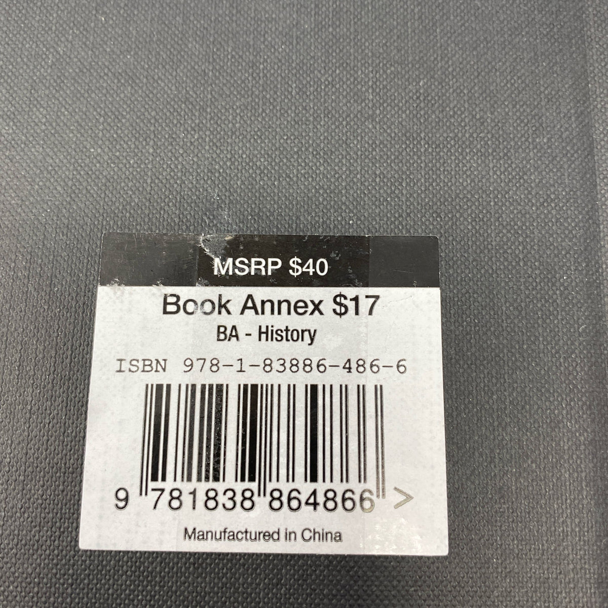 Serial #/Tag-LPNAC459218730