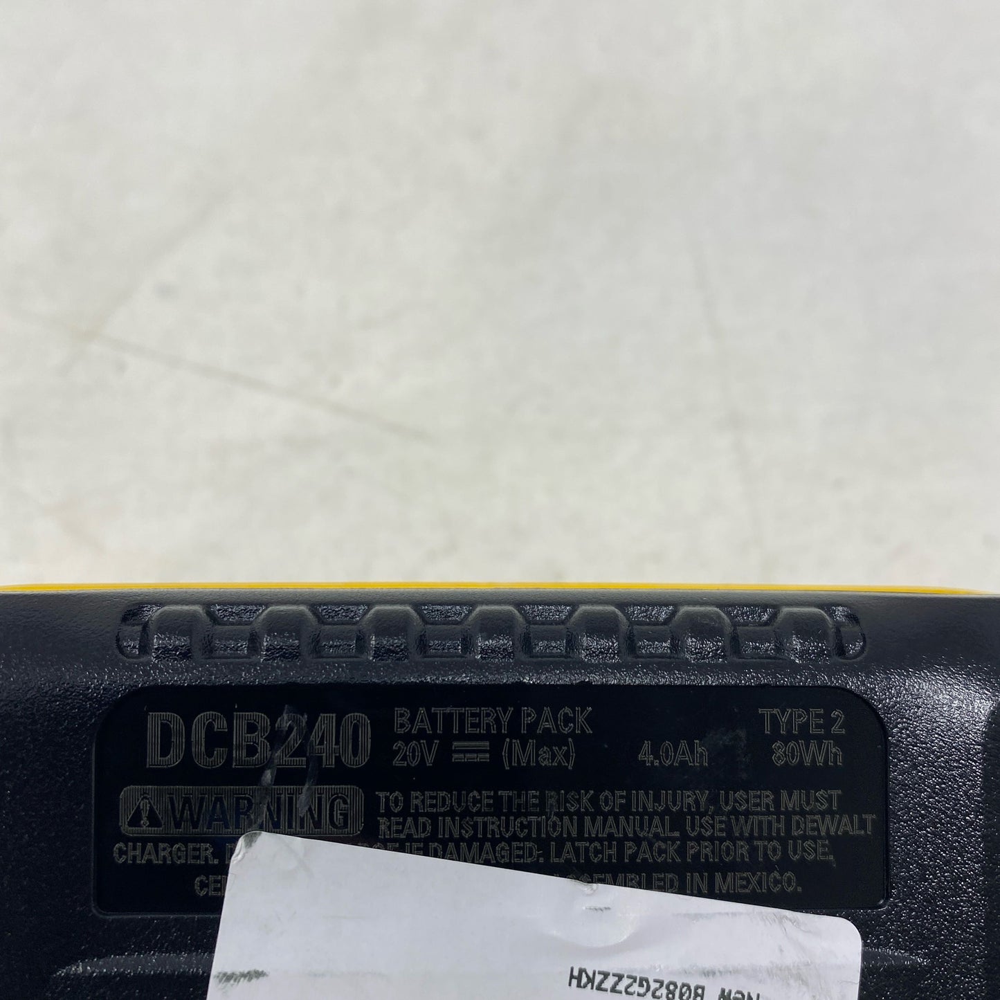 Serial #/Tag-LPNND6CTQ85K2